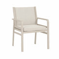 Aluminium Gartenstuhl Beige