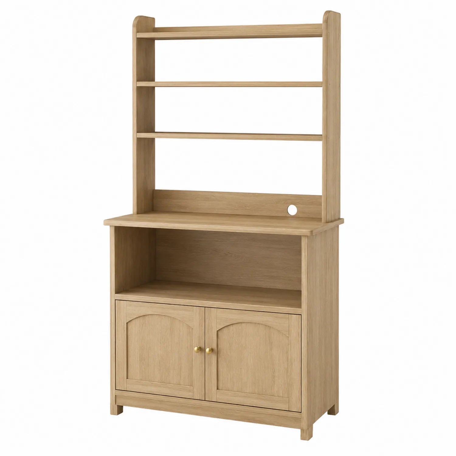 Buffet mit Regalen aus Holz 180x90x45 cm